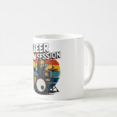 Beer Jam Session T - Shirt - Fun Beer Graphic for Kaffeetasse (VorderseiteRechts)