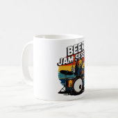 Beer Jam Session T - Shirt - Fun Beer Graphic for Kaffeetasse (Vorderseite Links)