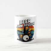 Beer Jam Session T - Shirt - Fun Beer Graphic for Kaffeetasse (Mittel)