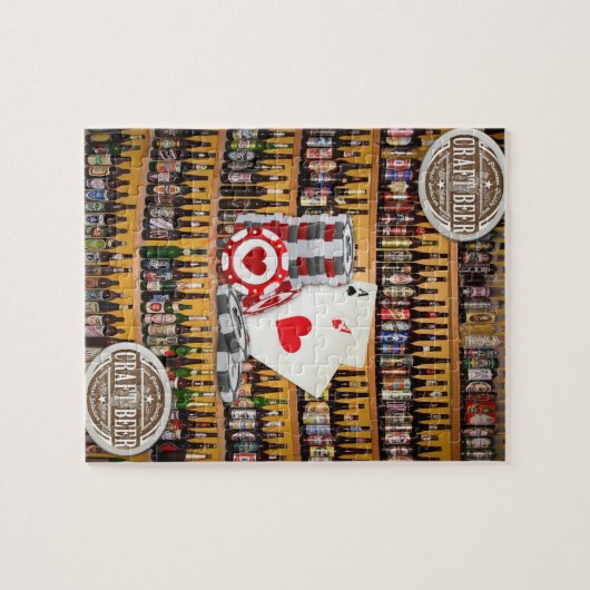 Beer Jigsaw Puzzle Playing Cards (Horizontal)