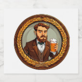 Beer Lover Bierflaschenetikett (Einzelnes Label)