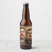 Beer Lover Double Label Bierflaschenetikett (Vorderseite)