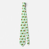 Beer Lover Golf Krawatte - Custom Necktie Geschenk (Vorderseite)