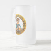 Beer Lover Mattglas Bierglas (Vorderseite Links)