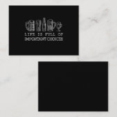 Beer Lover | Wichtiger Bier Begleitkarte (Vorne/Hinten)