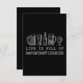 Beer Lover | Wichtiger Bier Einladung (Vorne/Hinten)