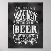 Beer Lover's Poster (Vorne)