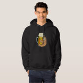 Beer Loving Sloth German Beer Festival Bavarian Hoodie (Vorne ganz)