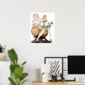 Beer Maiden Poster (Heimbüro)