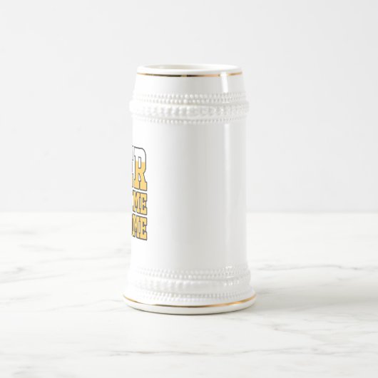 Beer makes me awesome bierglas (Mittel)