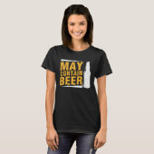 Beer May Contain Beer T-Shirt (Vorne ganz)