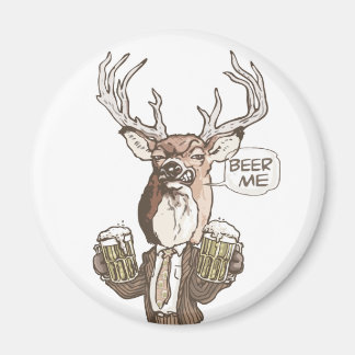 Beer Me Beer Buck von Mudge Studios Magnet