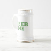 Beer Me Green Tasse (Vorderseite Links)