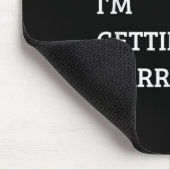 Beer Me Im Get Married Funny Groom Bachelor Br Mousepad (Ecke)