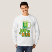 Beer Me Im Irish T-Shirt (Vorne ganz)