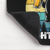 Beer Me Right Meow Funny Cat Drinking Humor  Mousepad (Ecke)