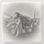 Beer Motorcycle Coaster 10 Steinuntersetzer (Vorderseite)