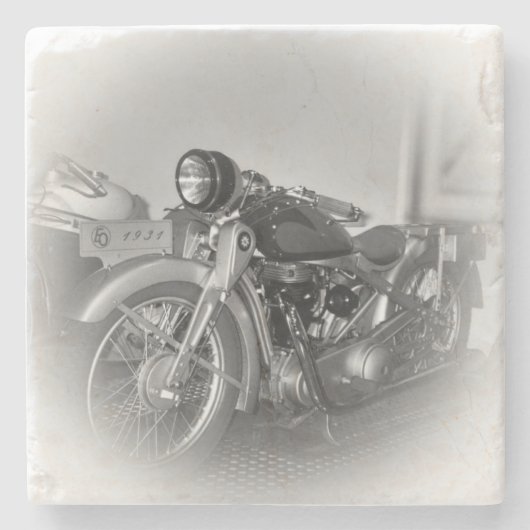 Beer Motorcycle Coaster 10 Steinuntersetzer (Vorderseite)