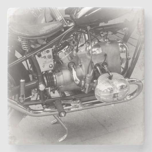 Beer Motorcycle Coaster 19 Steinuntersetzer (Vorderseite)