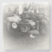 Beer Motorcycle Coaster 4 Steinuntersetzer (Vorderseite)