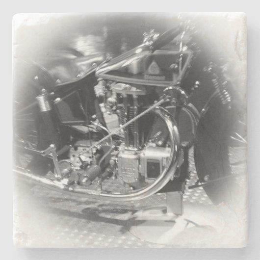 Beer Motorcycle Coaster 5 Steinuntersetzer (Vorderseite)