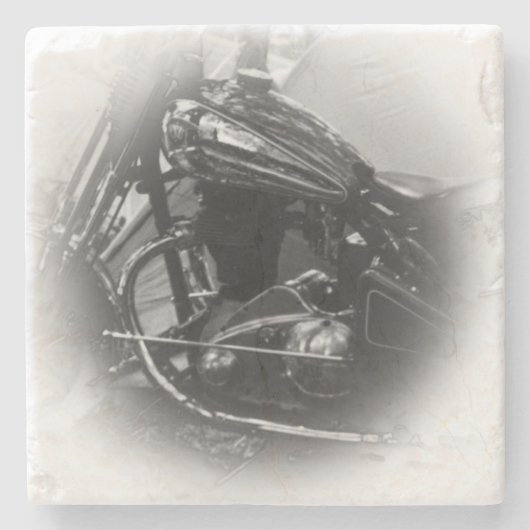 Beer Motorcycle Coaster 8 Steinuntersetzer (Vorderseite)