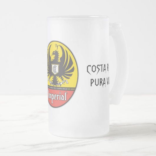 BEER MUG MATTGLAS BIERGLAS (VorderseiteRechts)