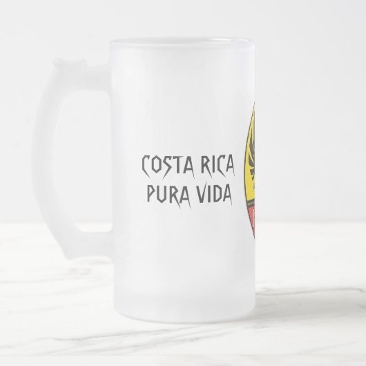BEER MUG MATTGLAS BIERGLAS (Links)