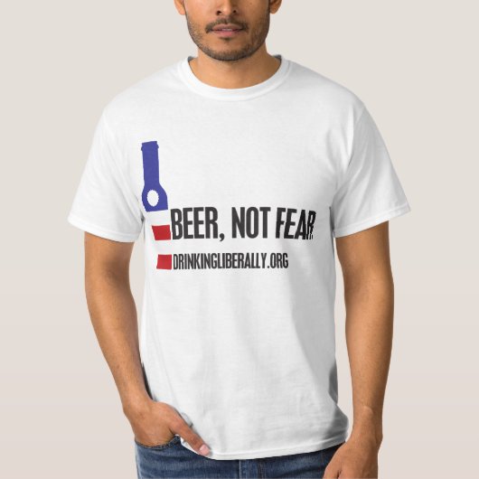 Beer not Fear Men's T - Shirt (Vorderseite)