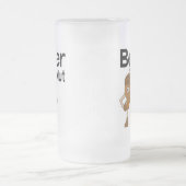 Beer Nut Text Mattglas Bierglas (Mittel)