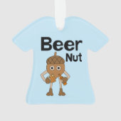 Beer Nut Text Ornament (Rückseite)
