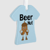 Beer Nut Text Ornament (Vorderseite)
