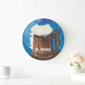 Beer O'clock! Große Wanduhr (Zuhause)