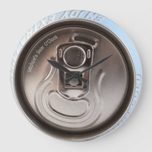 Beer O'Clock Große Wanduhr