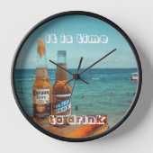 "Beer O'Clock"-Wall-Uhr Uhr (Vorderseite)