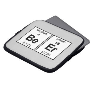BeEr Periodic-Tabelle Laptopschutzhülle