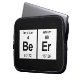 BeEr Periodic-Tabelle Laptopschutzhülle (Vorderseite Links)