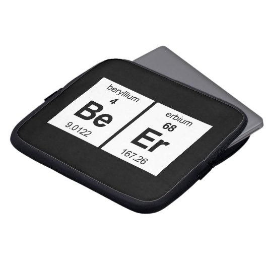 BeEr Periodic-Tabelle Laptopschutzhülle (Vorne Oben)