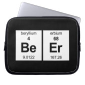 BeEr Periodic-Tabelle Laptopschutzhülle (Vorderseite)