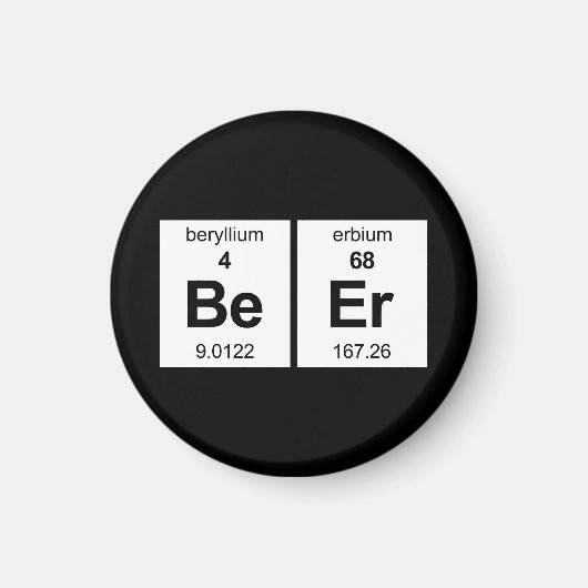 BeEr Periodic-Tabelle Magnet (Vorne)