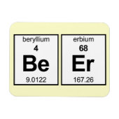 BeEr Periodic-Tabelle Magnet (Horizontal)