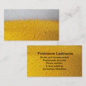 Beer Pint Visitenkarte (Vorne/Hinten)