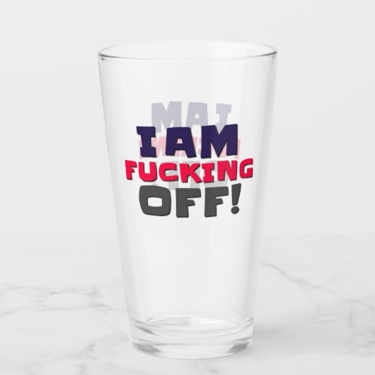 Beer Pints & Brillen Glas (Rückseite)