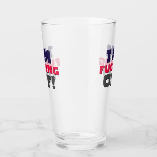 Beer Pints & Brillen Glas (Rechts)