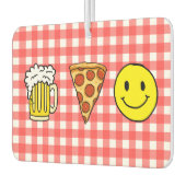 Beer Pizza Happy Autolufterfrischer (Links)
