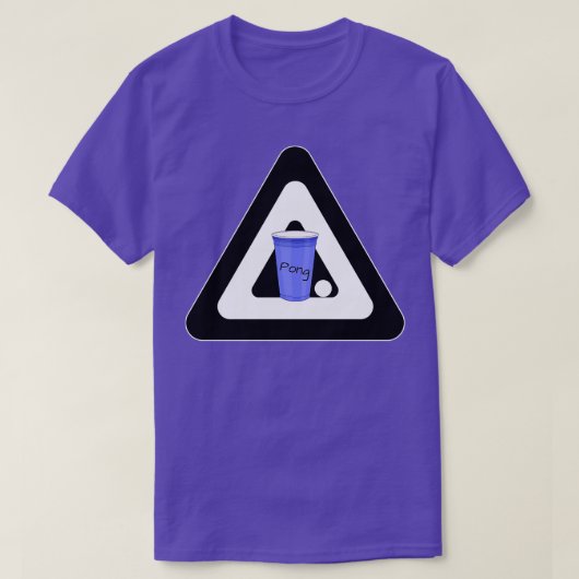 Beer Pong 1 T-Shirt (Design vorne)