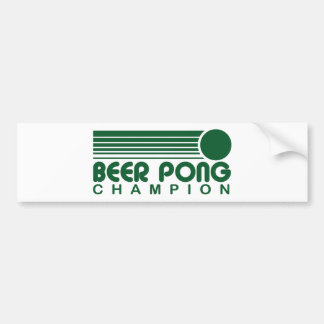 Beer Pong Autoaufkleber