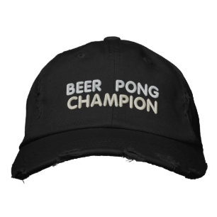 Beer Pong Champion Bestickte Kappe