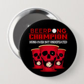 Beer Pong Champion Button (Vorne & Hinten)