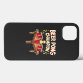 Beer Pong Champion Ping Pong Drink Case-Mate iPhone Hülle (Rückseite (Horizontal))